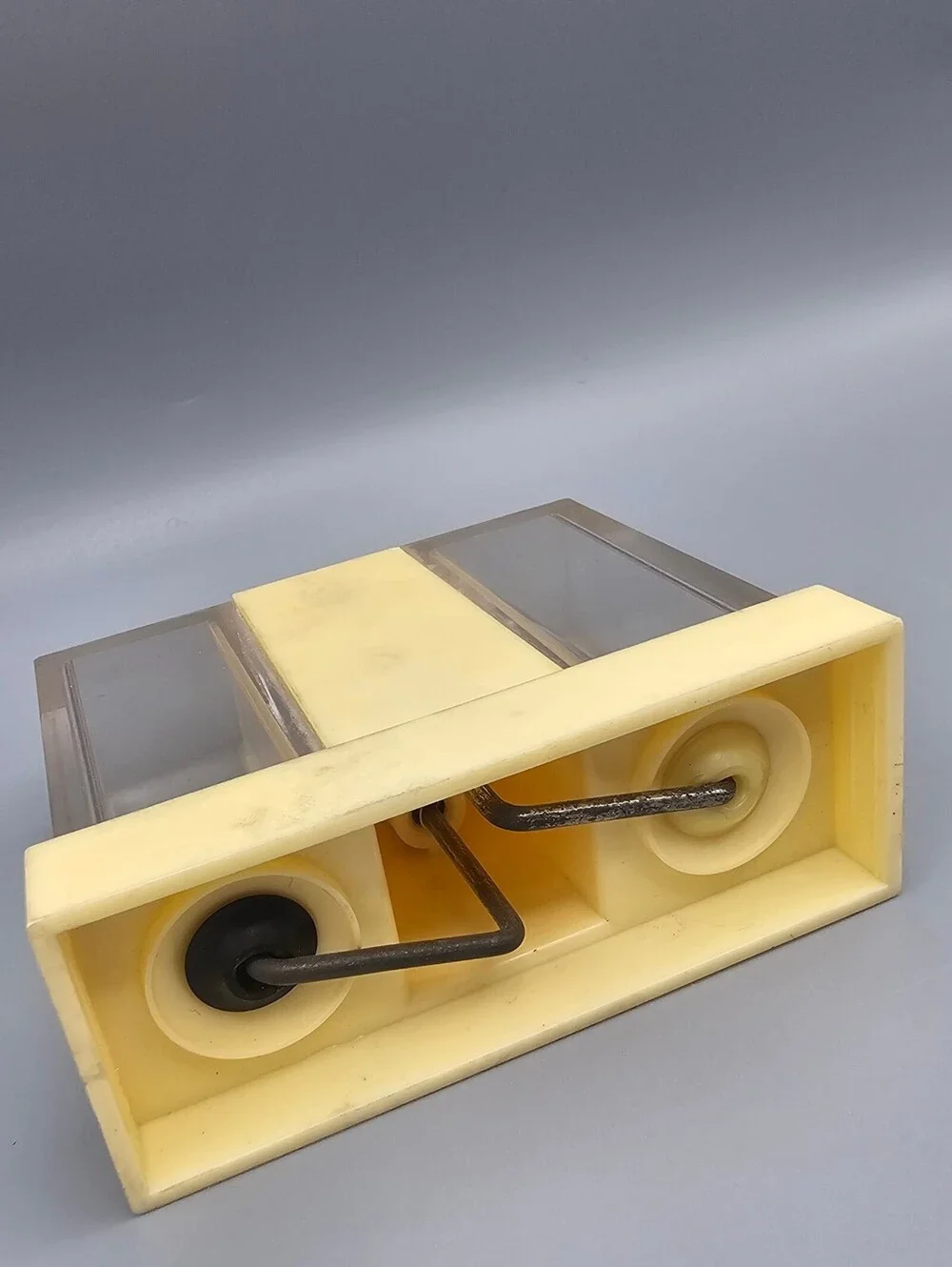 Vintage Dual Compartment Salt and Pepper Dispenser